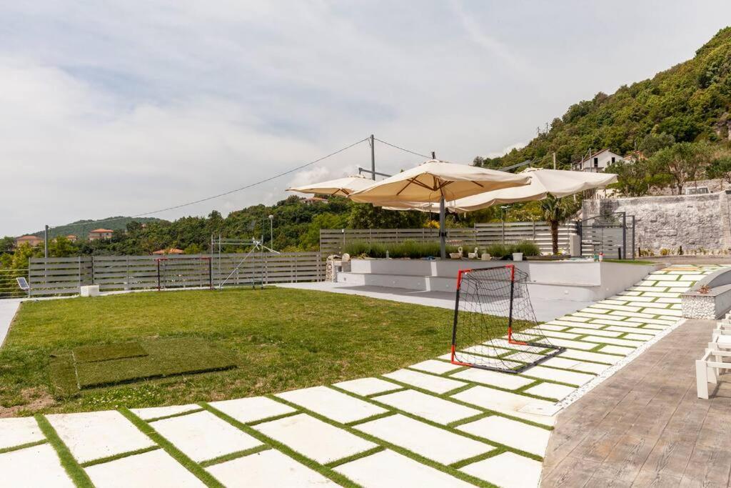 Tenuta Croce Appartamento Karol-Piscina-Vista Mare Salerno Eksteriør bilde